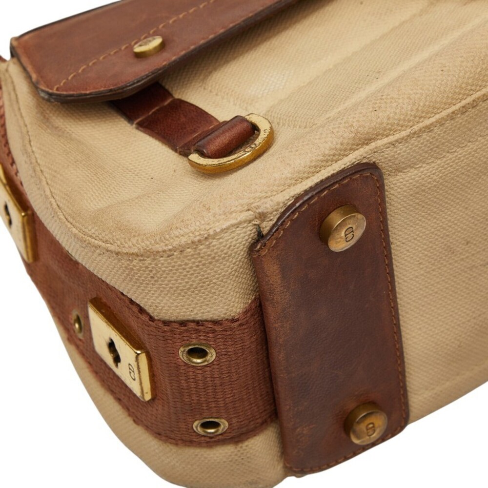 CHRISTIAN DIOR Brown Leather Shoulder Bag - Picture 5 of 13